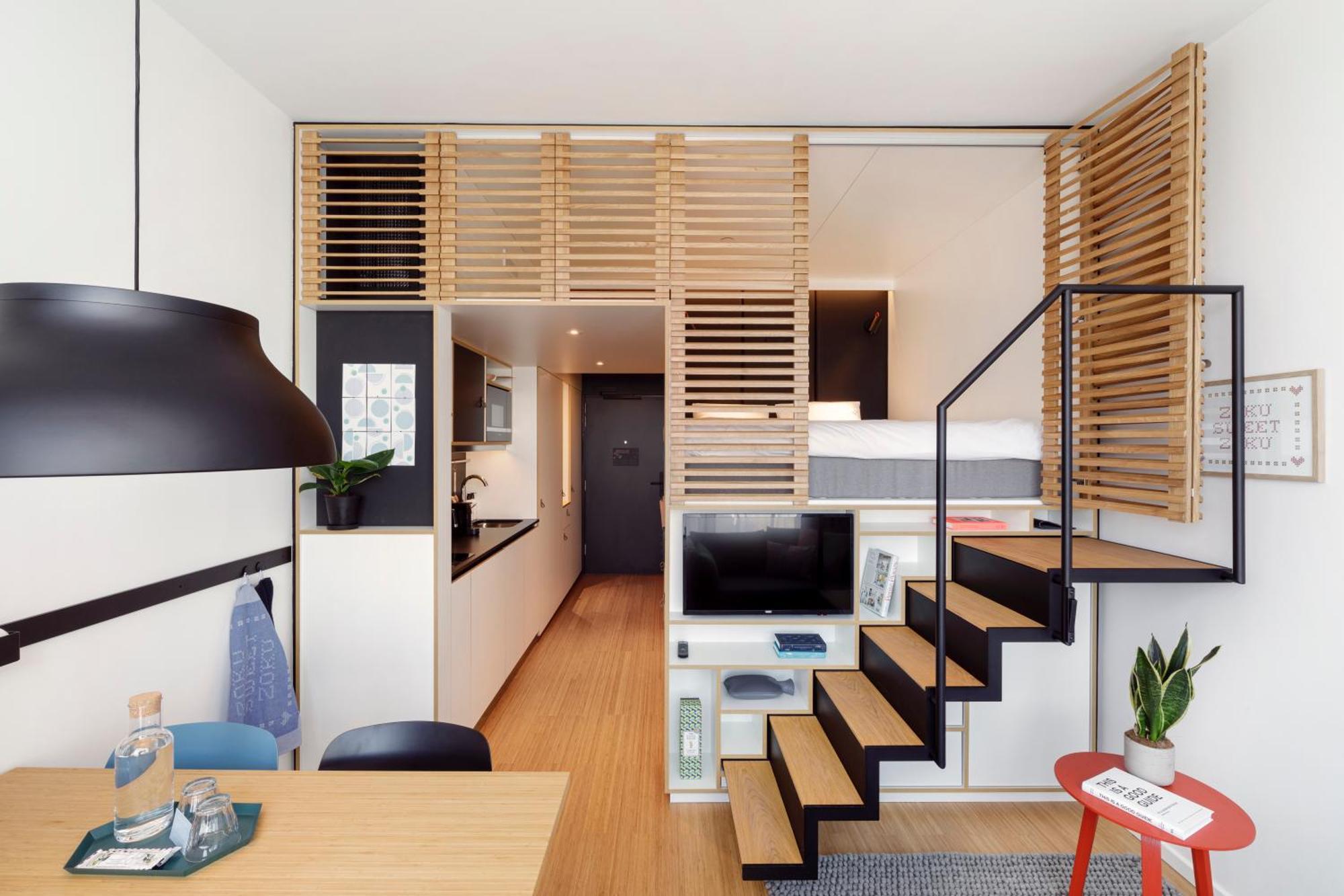 Zoku Loft met Uitzicht op de Tuin